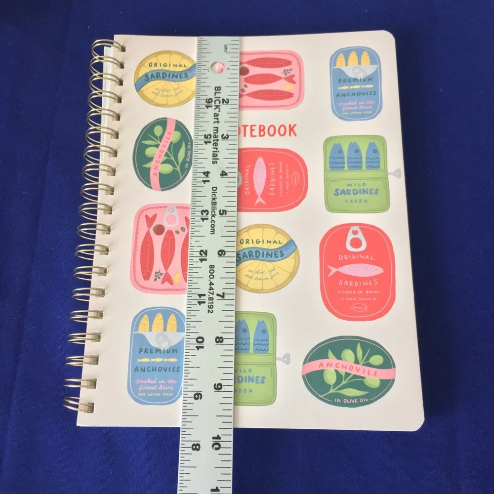 Sardine Notebook and Greeting Card Set